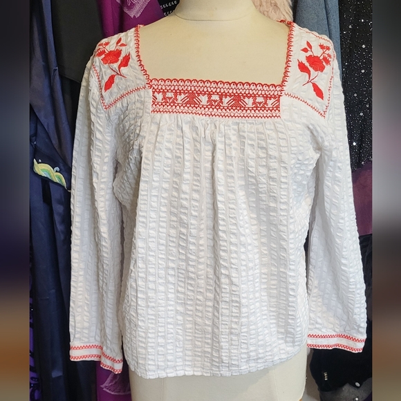 J. Crew Tops - J. Crew Boho Chic Festival Top